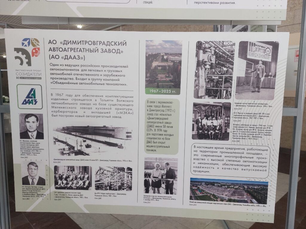 Предприятию Группы ОАТ посвятили часть экспозиции о промышленном наследии Ульяновской области